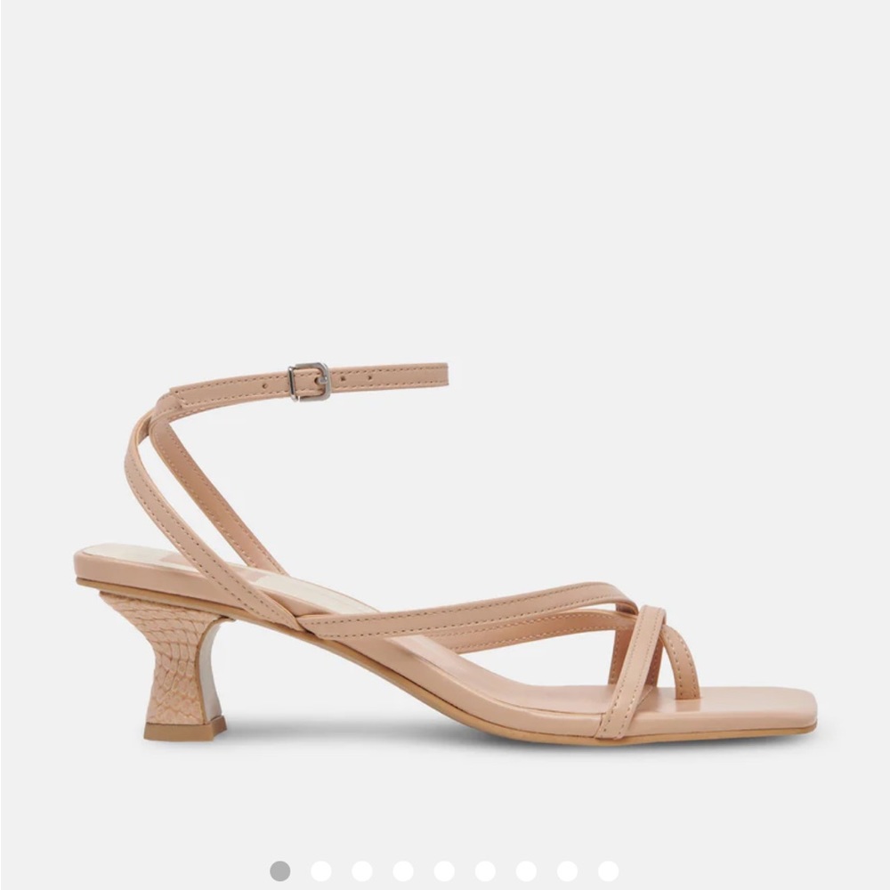 Dolce Vita Baylor heels in cream leather